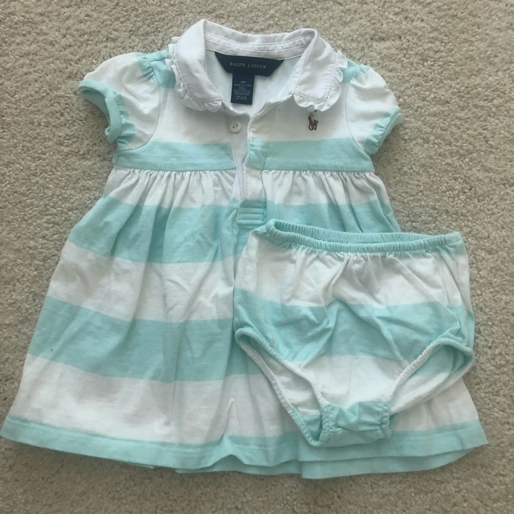 Ralph Lauren - baby girl - dress - 9m